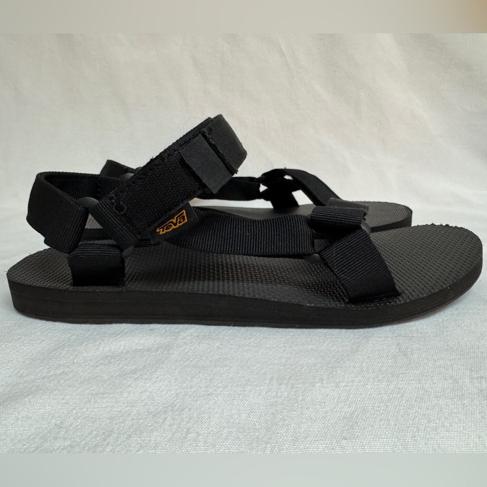 Teva Original Universal Sandals Black Sport Outdoor Hiking Adjustable Strap 11 - Picture 3 of 9